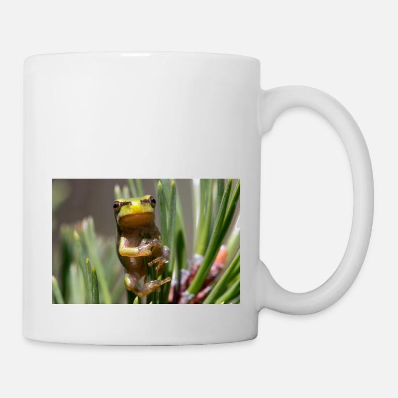 Laubfrosch - Tasse - Weiß