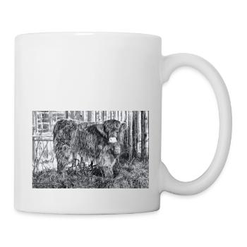 Highland cattle - Mug - white - Right
