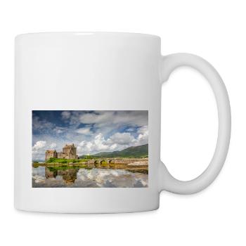 Schottland Eilean Donan Castle - Tasse - Weiß - Rechts