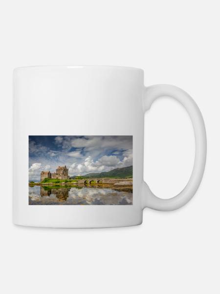 Ecosse Château d’Eilean Donan - Mug blanc - blanc