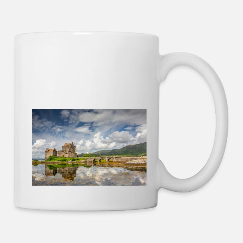 Schottland Eilean Donan Castle - Tasse - Weiß
