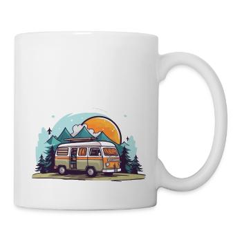 Vanlife - Tasse - Weiß - Rechts