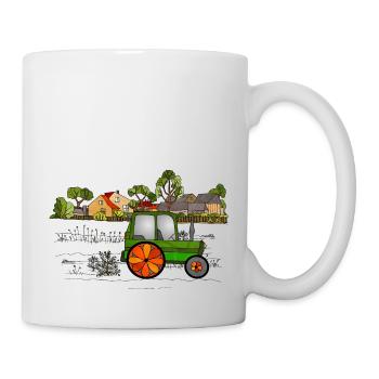 Tractor - Mug - white - Right