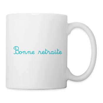RETRAITE. RETRAITE. RETRAITEE. RETRAITE - Mug blanc - blanc - Droite