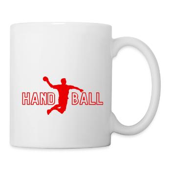 Handball - idée cadeau handball - Mug blanc - blanc - Droite
