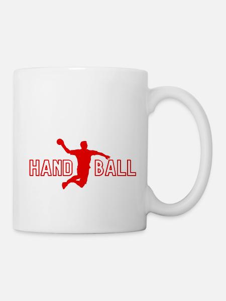 Handball - Handball Geschenkidee - Tasse - Weiß