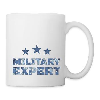 Military Expert - Tasse - Weiß - Rechts