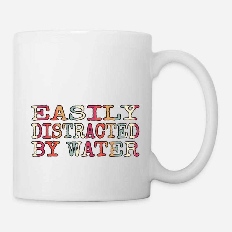 humor water athlete birthday present present idea - Tasse - Weiß