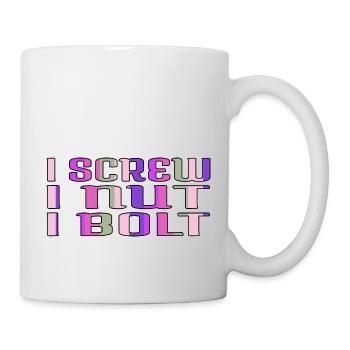 aircraft mechanic tools birthday present idea - Mug - white - Right