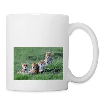 Guépard - Mug blanc - blanc - Droite