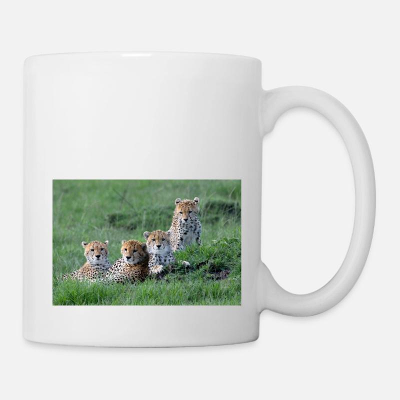 Guépard - Mug blanc - blanc