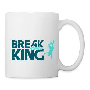 break dance king - Tasse - Weiß - Rechts