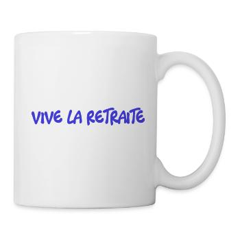 RETIREMENT. HAPPY RETIREMENT. HAPPY RETIREMENT. - Mug - white - Right