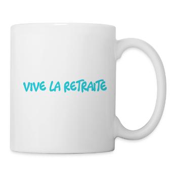 RETIREMENT. HAPPY RETIREMENT. HAPPY RETIREMENT - Mug - white - Right