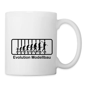 Evolution Modellbau - Tasse - Weiß - Rechts