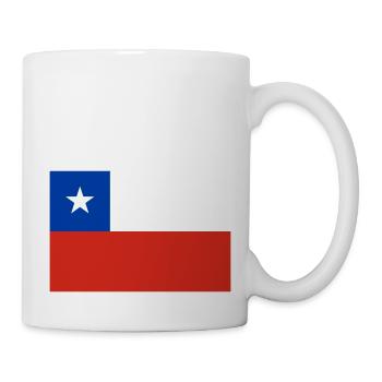 Chili flag / Drapeau Chili - Mug - white - Right