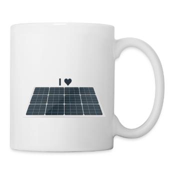 I LOVE PV - Tasse - Weiß - Rechts