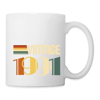 Vintage 1991 - 1991 Anniversary Gift - Mug - white - Right
