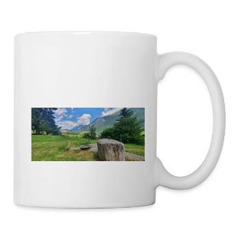 Berglandschaften - Tasse - Weiß - Rechts