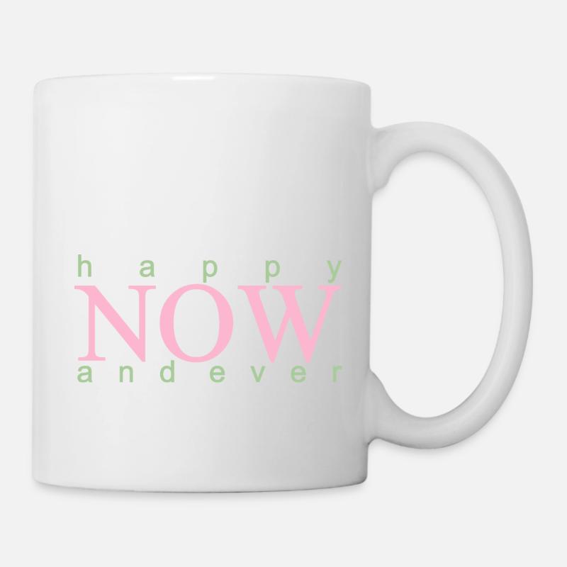 happy now and ever - Mug - white