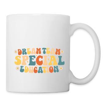 Sonderpädagogisches Dreamteam - Tasse - Weiß - Rechts