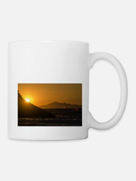Auringonlasku - Muki - valkoinen