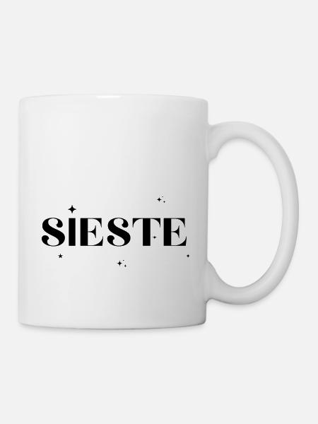 Sieste étoile - Mug blanc - blanc
