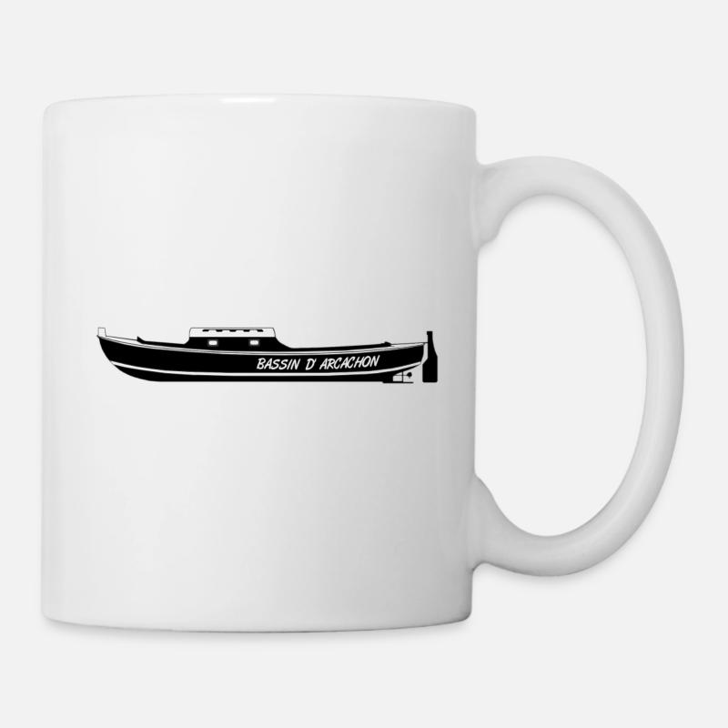 pinasse - Mug blanc - blanc