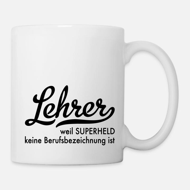 Lehrer - Tasse - Weiß