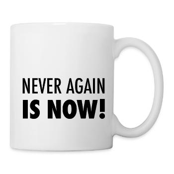 Plus jamais ça n’est maintenant - Mug blanc - blanc - Droite