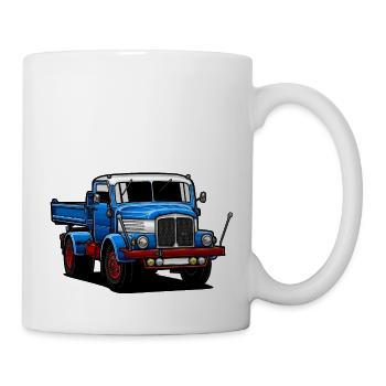 IFA S4000 | RDA | Camion // Illustration - Mug blanc - blanc - Droite