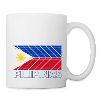 Philippinen Filipino Flagge Stolz I Geschenk - Tasse - Weiß - Rechts