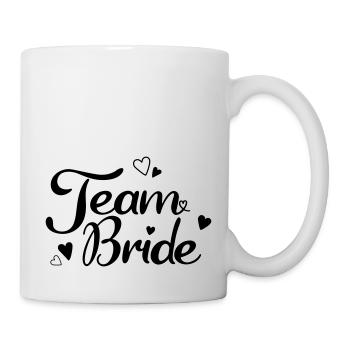 Team Bride - Tasse - Weiß - Rechts