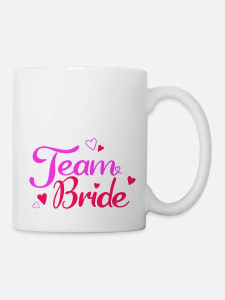 Team Bride - Tasse - Weiß