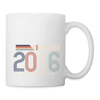 Vintage 2016 Cadeau Anniversaire - Millésime 2016 - Mug blanc - blanc - Droite