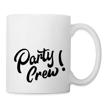 Équipe de fête - Mug blanc - blanc - Droite