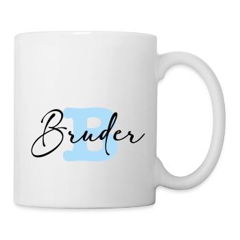 bruder - Tasse - Weiß - Rechts
