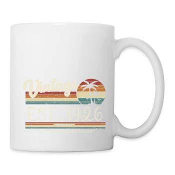 1926 Born Vintage Birthday Gift - Mug - white - Right