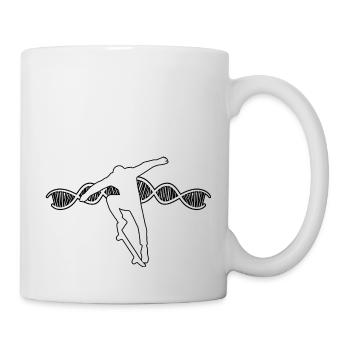 Skateboard Skaten Skate-Fan Skater Skateboarding - Tasse - Weiß - Rechts