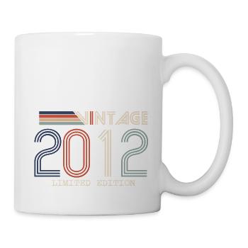 Vintage 2012 Anniversary Gift - Vintage 2012 - Mug - white - Right