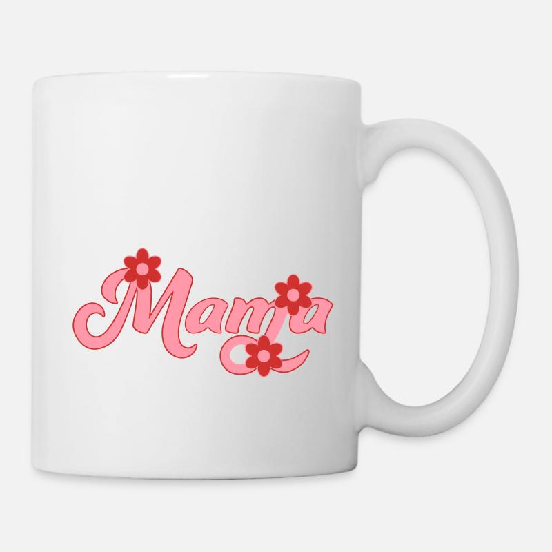 Swoosh Mama - Tasse - Weiß