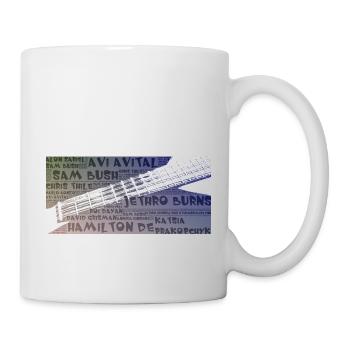Mandolinenspieler - Tasse - Weiß - Rechts