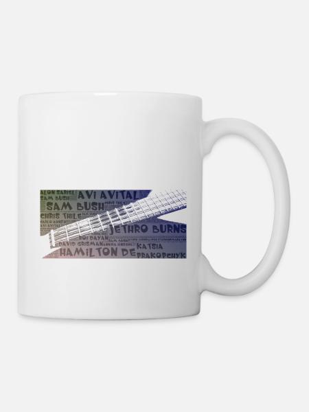 Mandolinenspieler - Tasse - Weiß