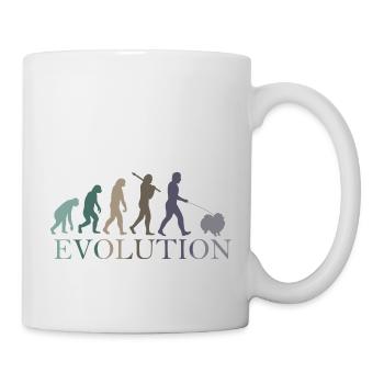 EVOLUTION POMERANIAN - Tasse - Weiß - Rechts