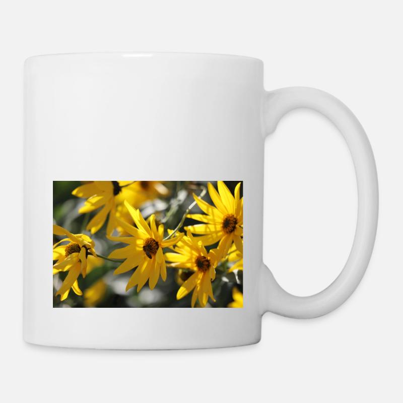 Fleurs d’abeilles - Mug blanc - blanc