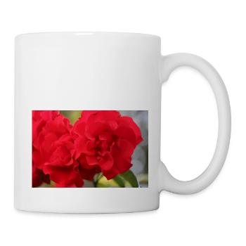 Rosenblüte - Tasse - Weiß - Rechts