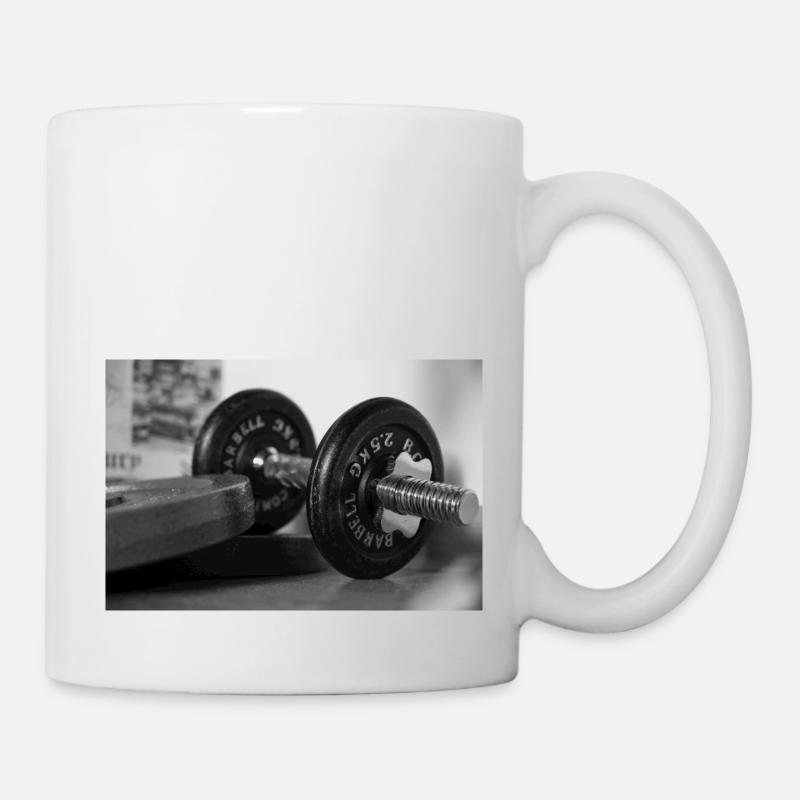 Classic dumbbell - Tasse - Weiß