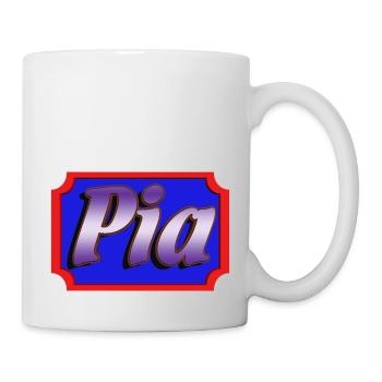 pia2 - Tasse - Weiß - Rechts