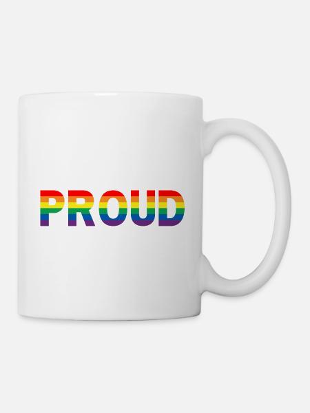 Proud Dad Pride - Tasse - Weiß