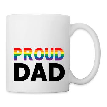 Proud Dad Pride - Mug - white - Right